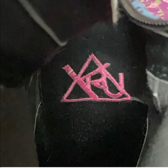 YRU Reflective Iridescent Hologram Boots Shoes 7 - Picture 10 of 10